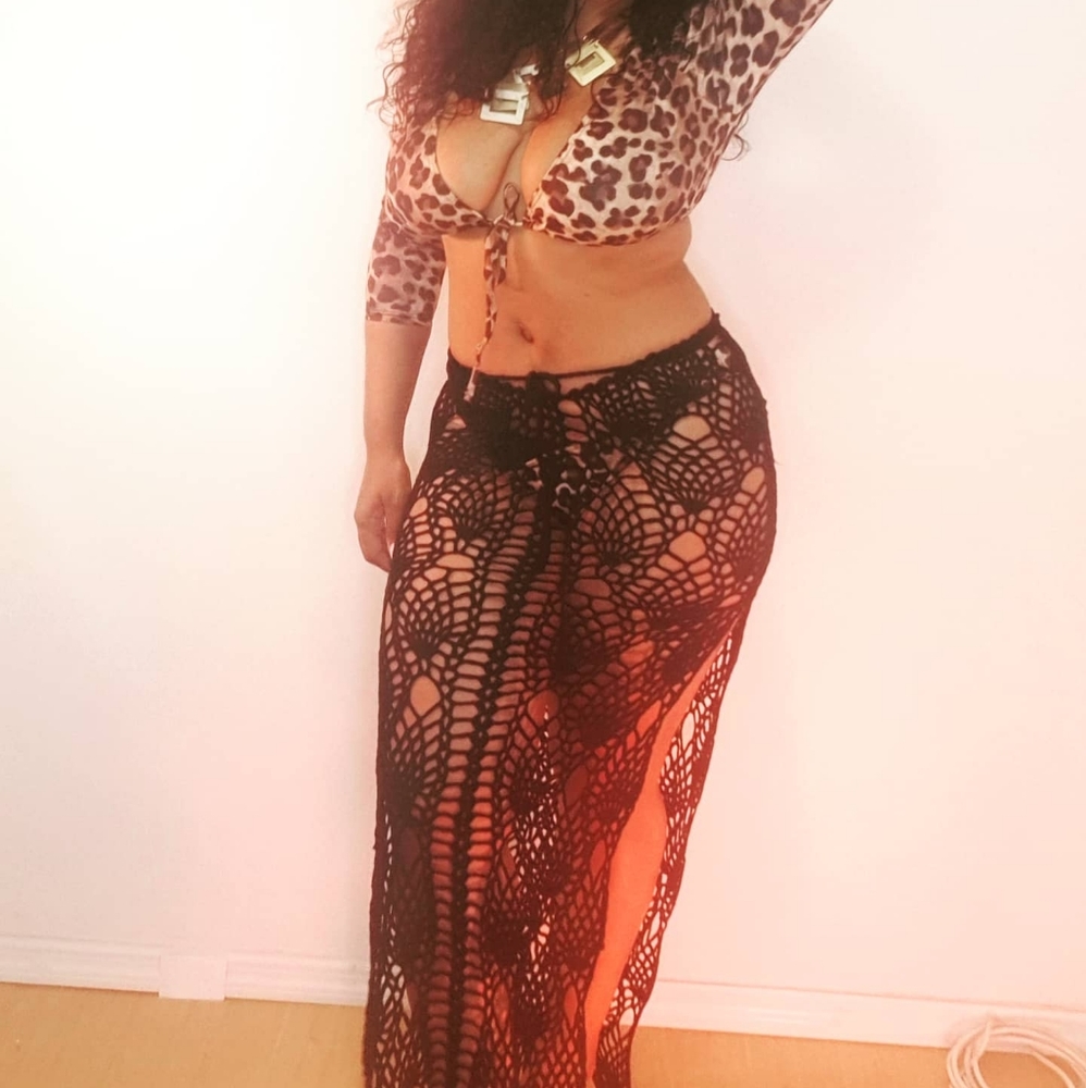 Crochet skirt
